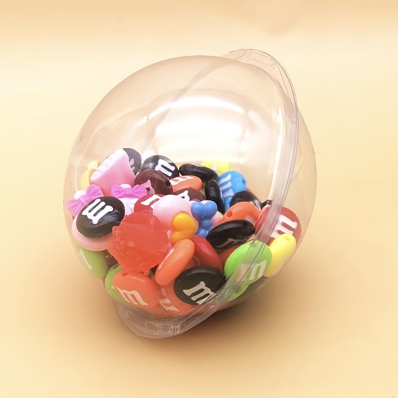 10pcs/set DIY Plastic Candy Do - đánh giá và giá Plastic Dome Clear