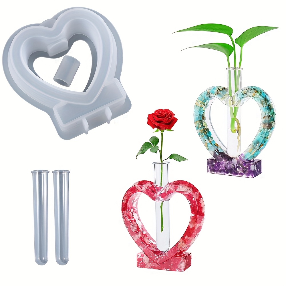 Candle Silicone Mold, Heart-Sh - đánh giá và giá Propagation Station Vase