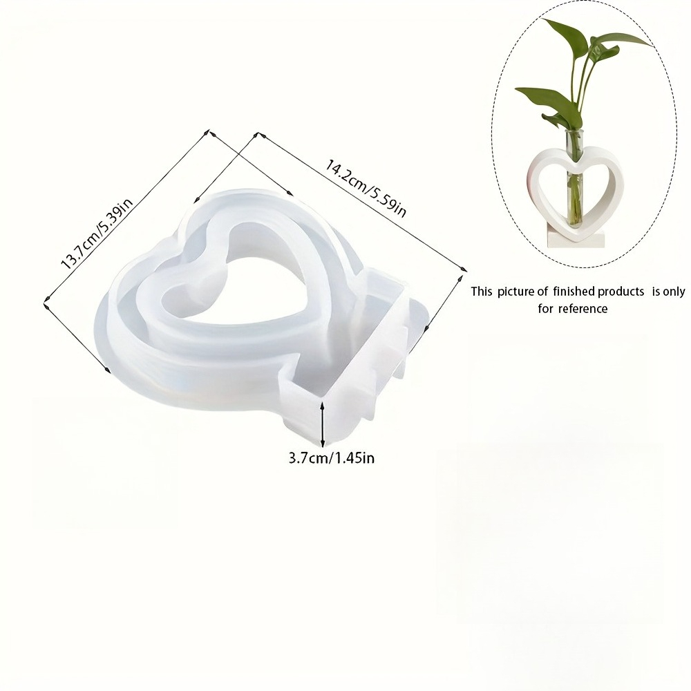 Candle Silicone Mold, Heart-Sh - đánh giá và giá Propagation Station Vase