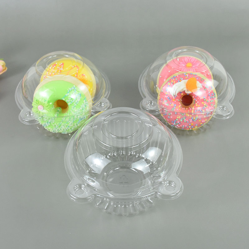 10pcs Cupcake Packaging Boxes  - đánh giá và giá Plastic Dome Clear